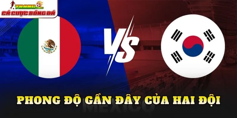 Phong độ gần đây của hai đội