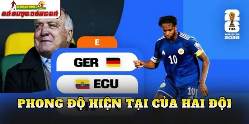 Phong độ hiện tại của hai đội