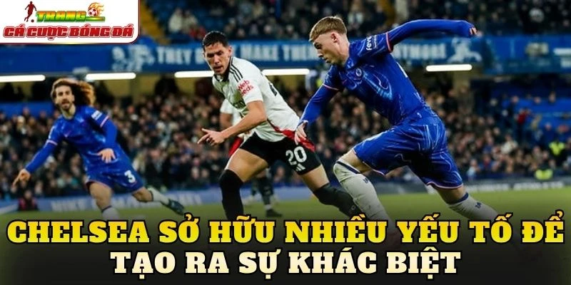 Chelsea sở hữu nhiều yếu tố để tạo ra sự khác biệt