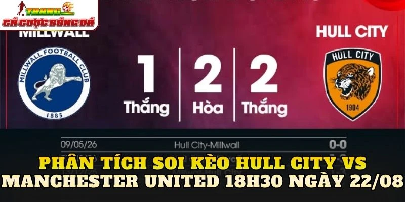 Phân tích soi kèo Hull City vs Manchester United 18h30 ngày 22/08