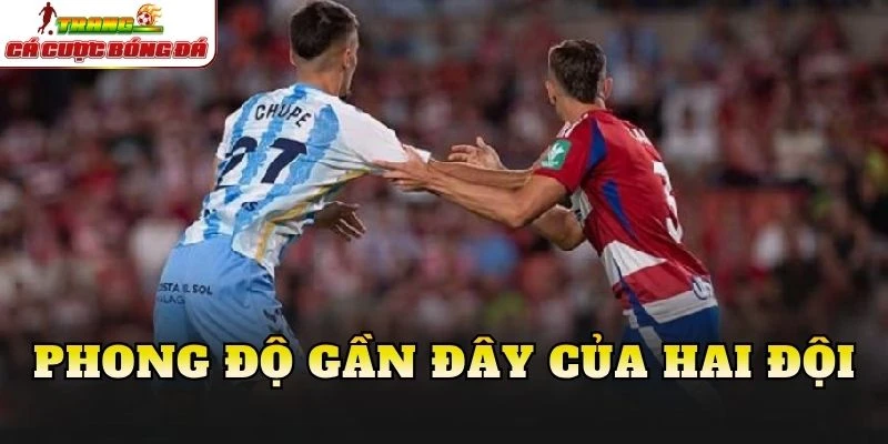Phong độ gần đây của hai đội
