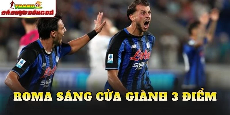 Roma sáng cửa giành 3 điểm